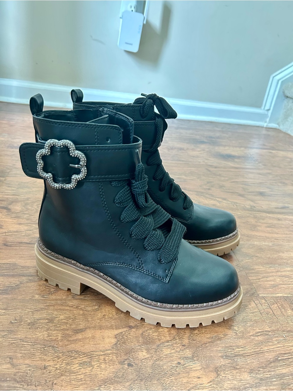 Sam & Libby Samantha Combat Boots - Women’s 8.5 NWT